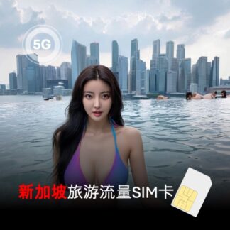 新加坡旅游SIM卡 实体卡 即插即用 每日高速上网 支持4G/LTE/5G