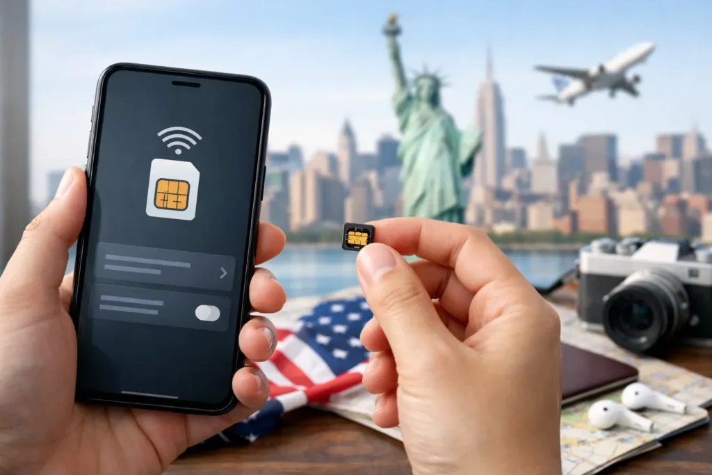 미국 여행 eSIM 사용법, 설치부터 개통까지
