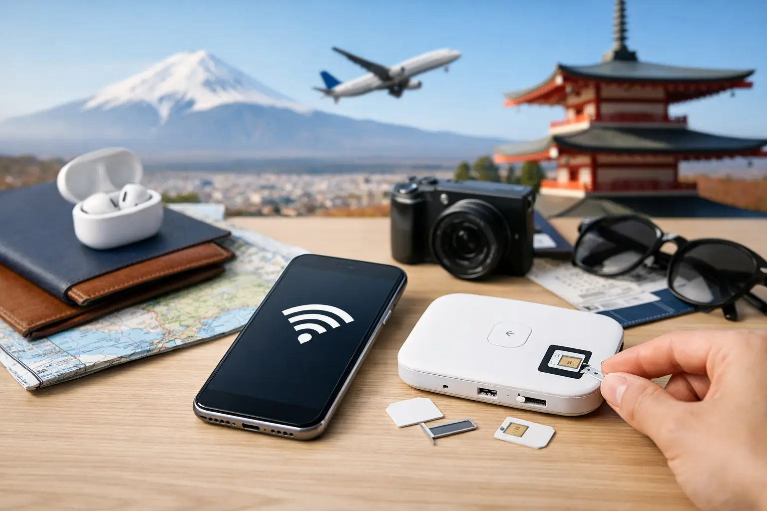 일본 여행 통신 준비법, 출국 전 이걸로 끝